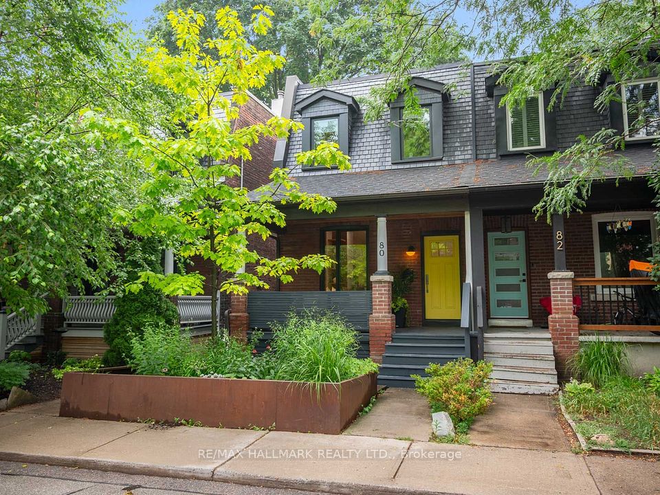 80 Winnifred Avenue — 3-bedroom freehold for sale in South Riverdale, Toronto
