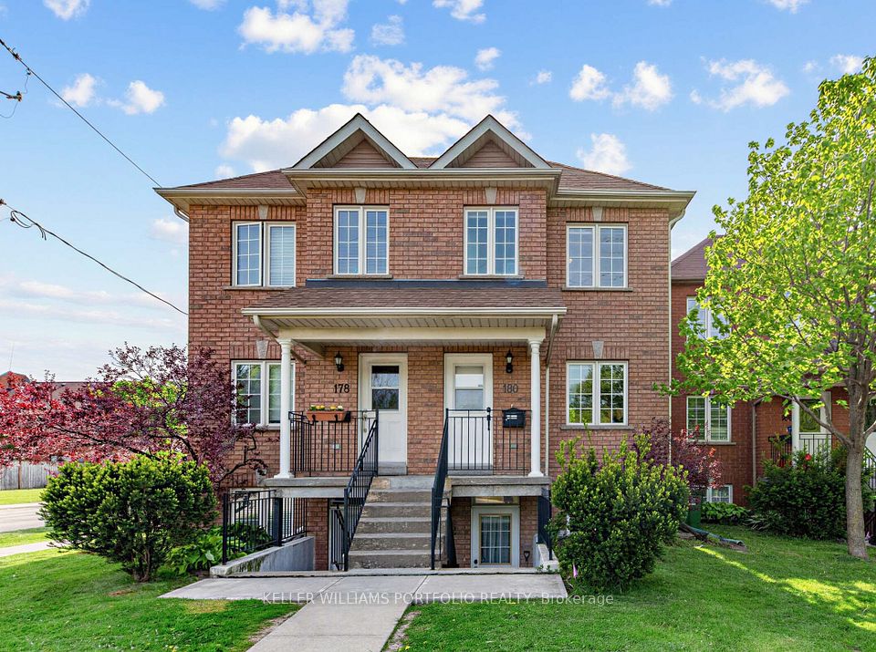 180 Wiltshire Avenue — 3-bedroom townhouse for sale in Weston-Pellam Park, Toronto