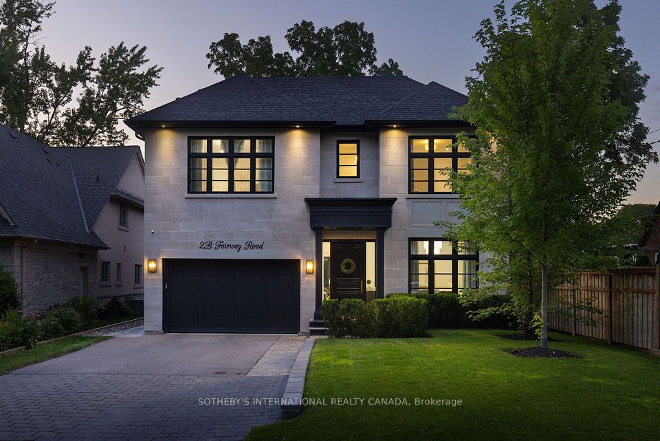 2B Fairway Road — new 4-bedroom freehold for sale in Princess-Rosethorn, Toronto