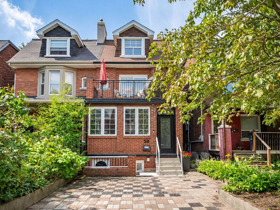58 Pauline Avenue — 6-bedroom century freehold for sale in Dovercourt-Wallace Emerson-Junction, Toronto