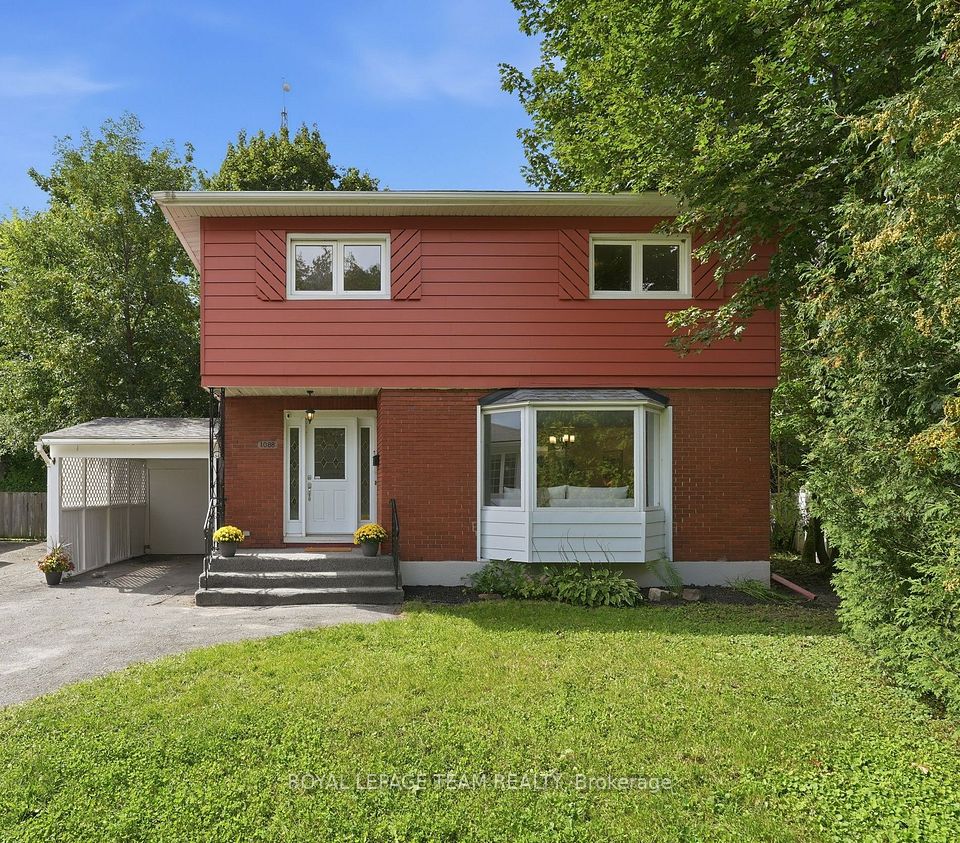 1088 Checkers Road — 3-bedroom two-storey for sale in Bel Air Park, Ottawa
